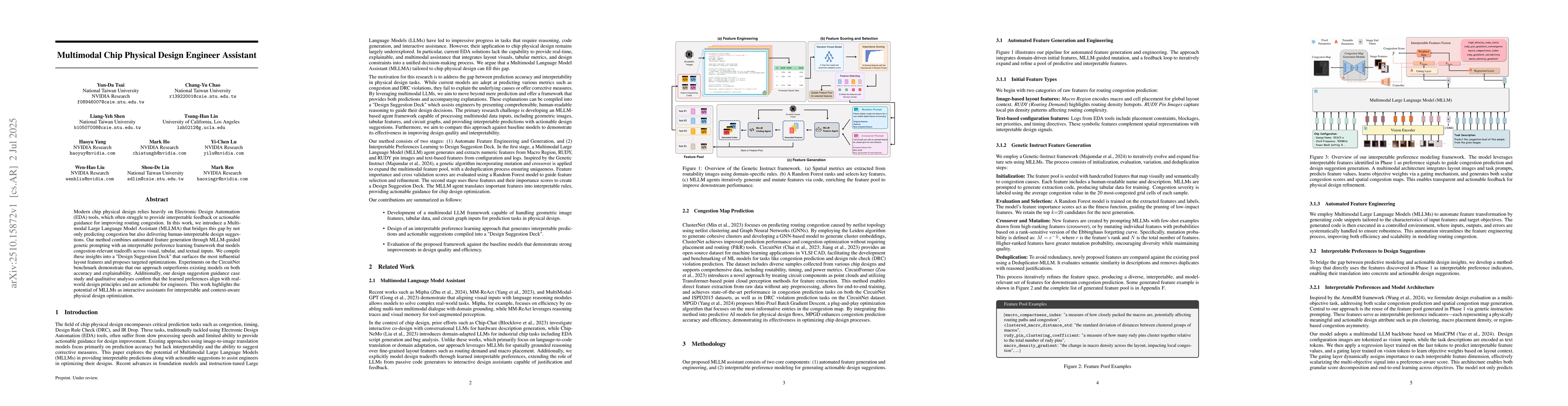 Thumbnail for Multimodal Chip Physical Design Engineer Assistant