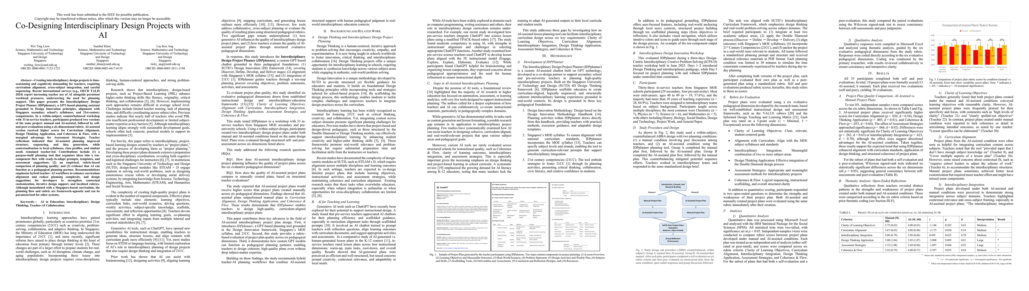 Thumbnail for Co-Designing Interdisciplinary Design Projects with AI