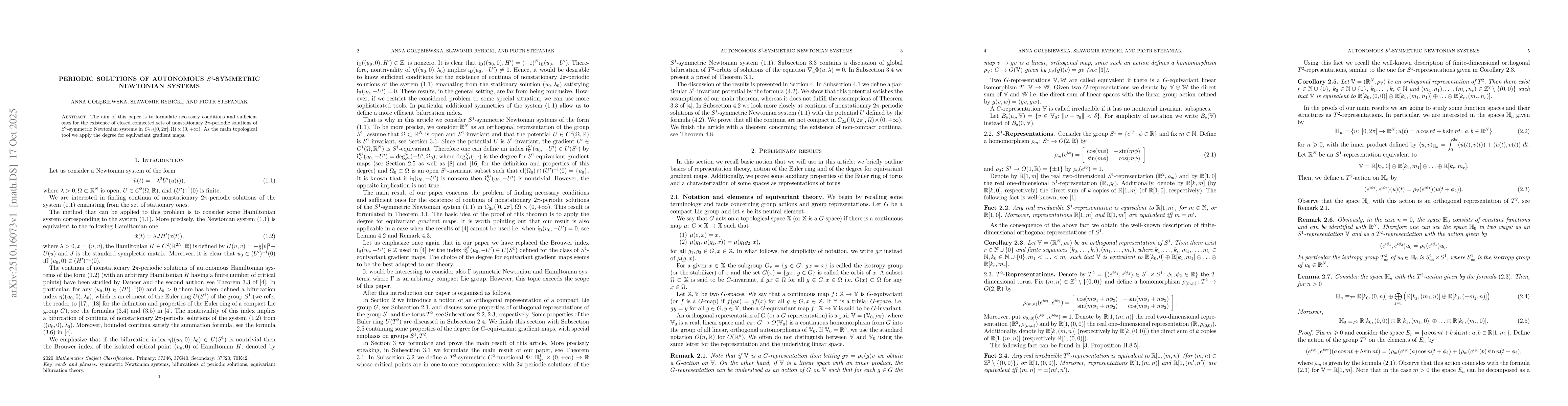 Thumbnail for Periodic solutions of autonomous $S^1$-symmetric Newtonian systems