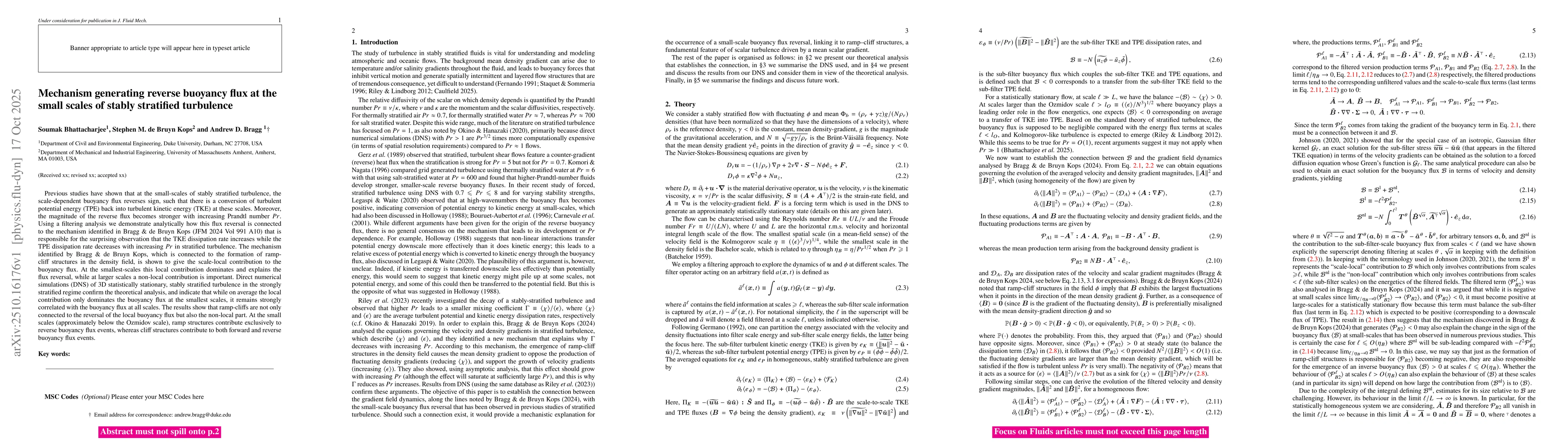 Thumbnail for Mechanism generating reverse buoyancy flux at the small scales of stably
  stratified turbulence