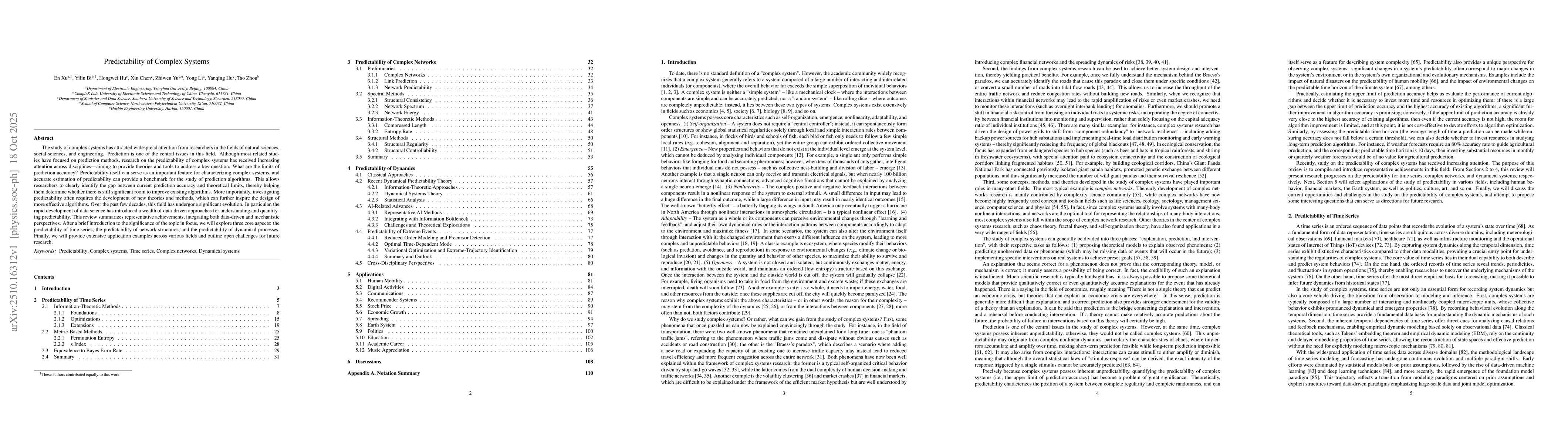 Thumbnail for Predictability of Complex Systems
