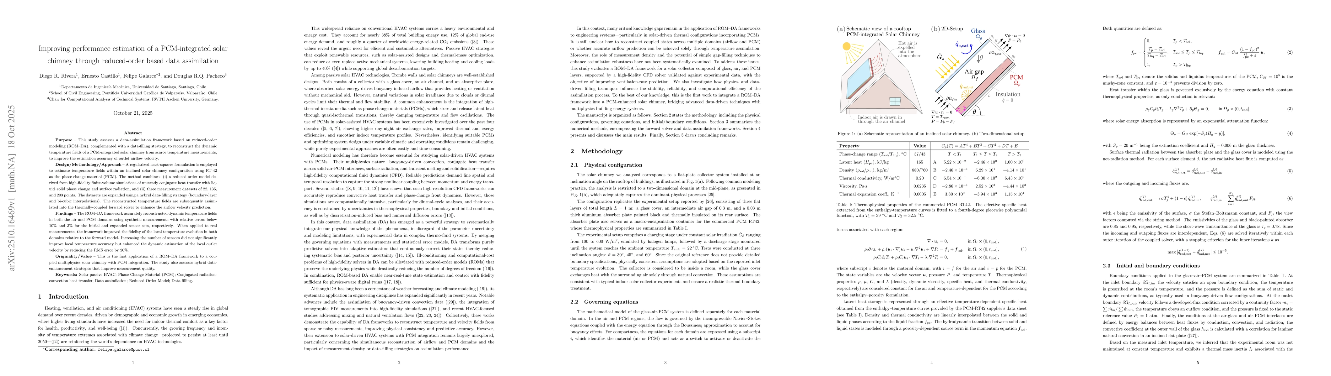 Thumbnail for Improving performance estimation of a PCM-integrated solar chimney
  through reduced-order based data assimilation