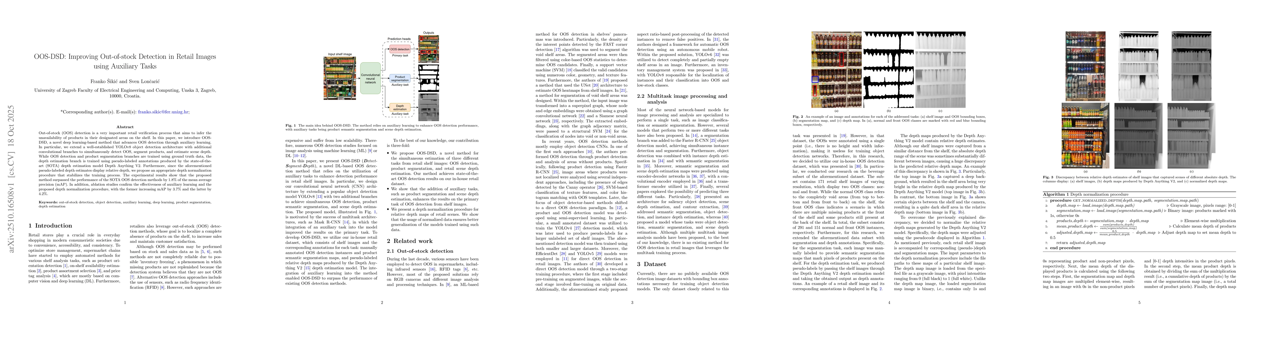 Thumbnail for OOS-DSD: Improving Out-of-stock Detection in Retail Images using
  Auxiliary Tasks