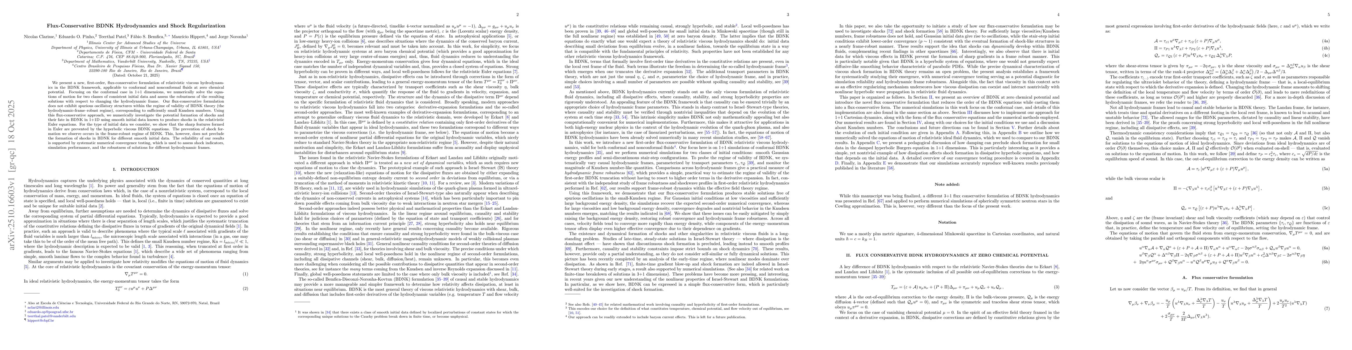 Thumbnail for Flux-Conservative BDNK Hydrodynamics and Shock Regularization