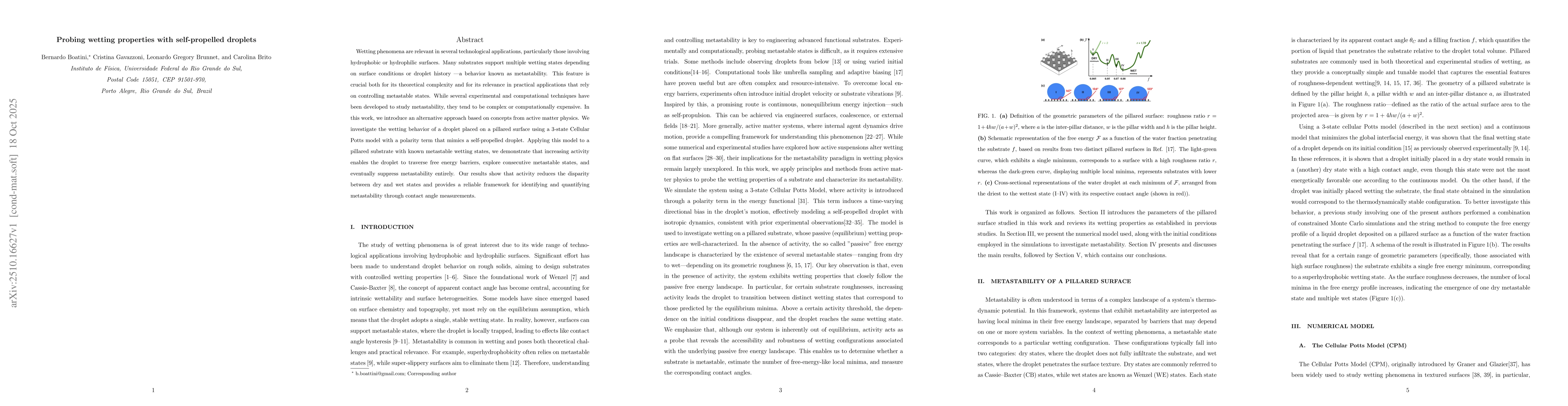 Thumbnail for Probing wetting properties with self-propelled droplets