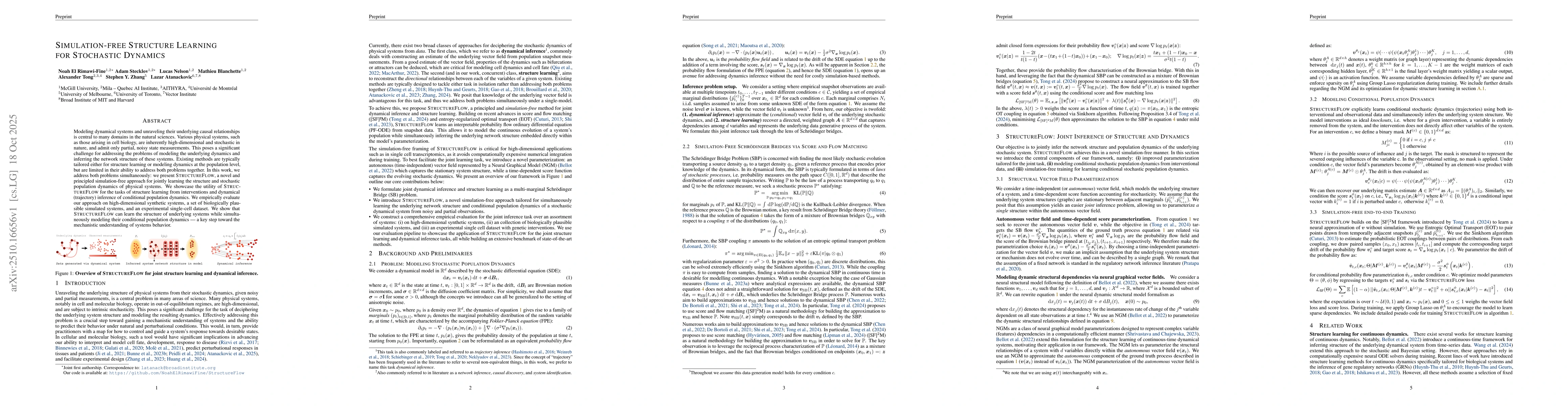 Thumbnail for Simulation-free Structure Learning for Stochastic Dynamics