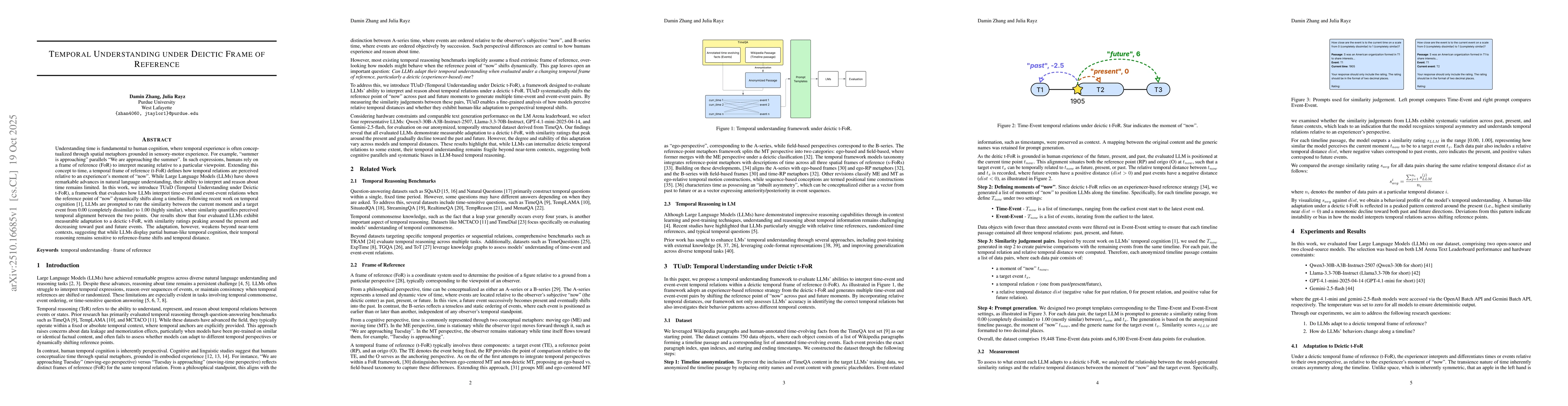 Thumbnail for Temporal Understanding under Deictic Frame of Reference