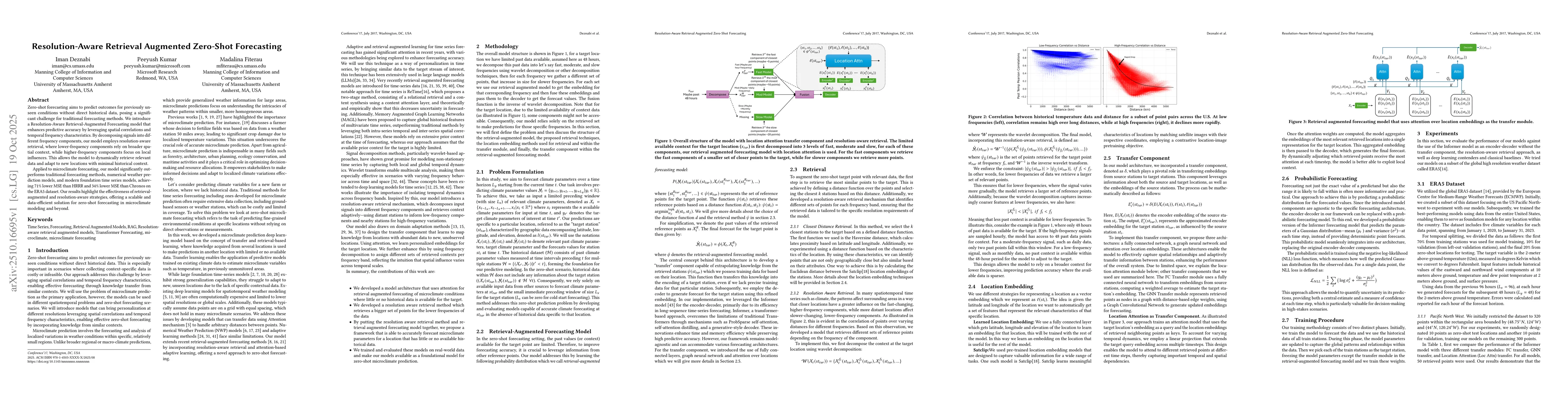 Thumbnail for Resolution-Aware Retrieval Augmented Zero-Shot Forecasting