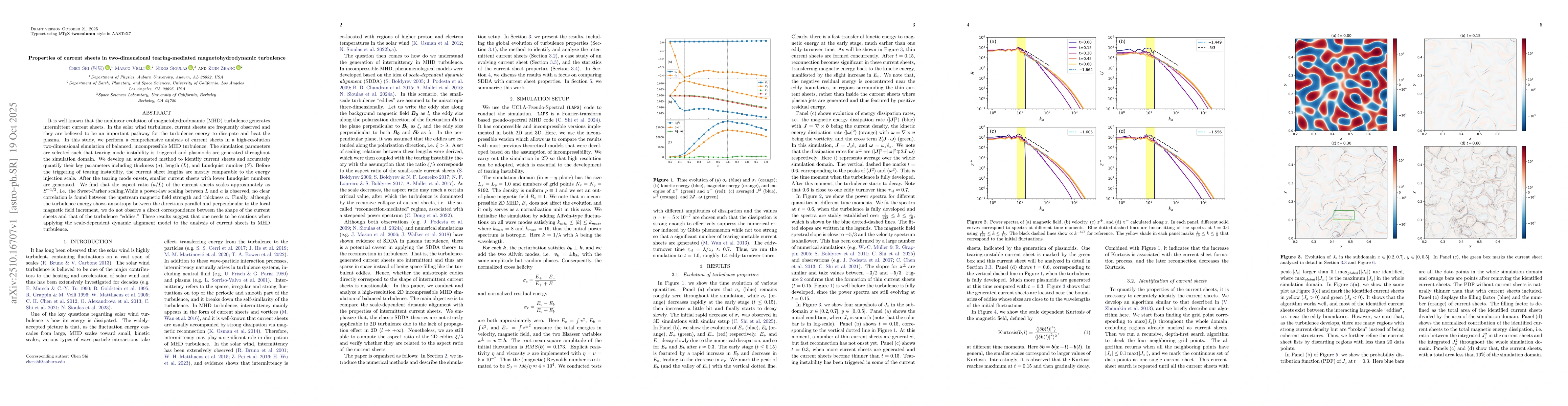 Thumbnail for Properties of current sheets in two-dimensional tearing-mediated
  magnetohydrodynamic turbulence