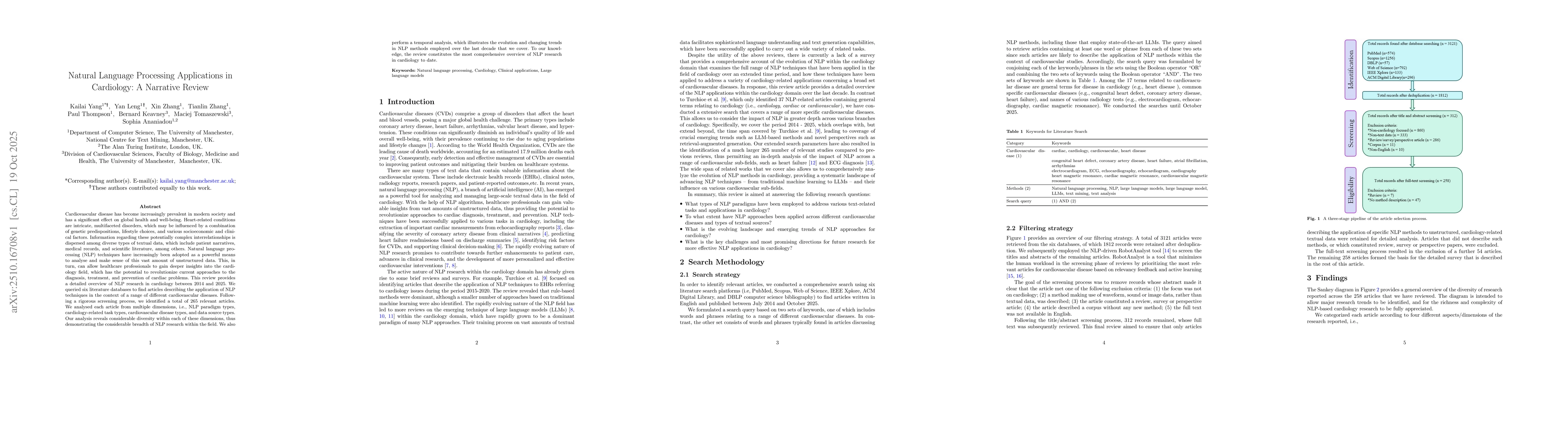 Thumbnail for Natural Language Processing Applications in Cardiology: A Narrative
  Review