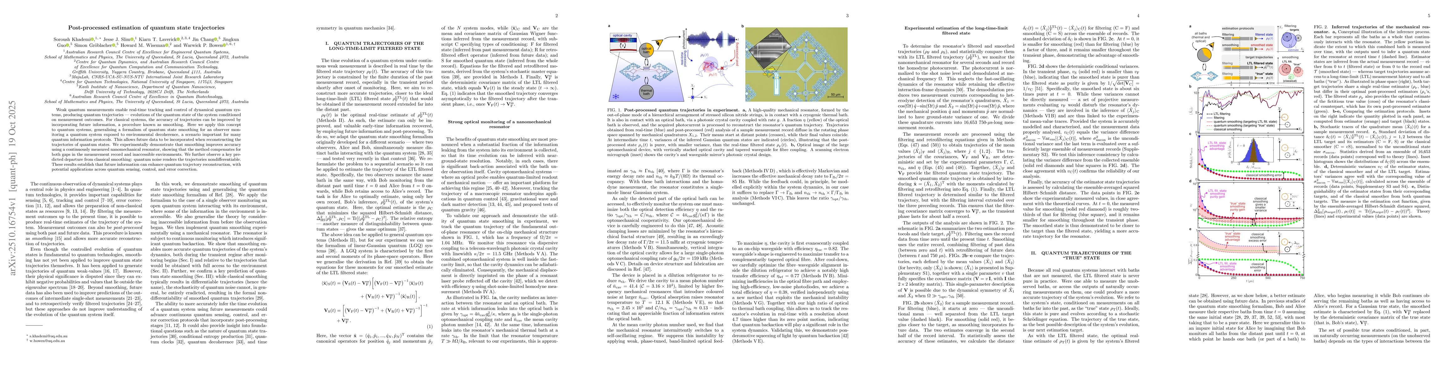 Thumbnail for Post-processed estimation of quantum state trajectories