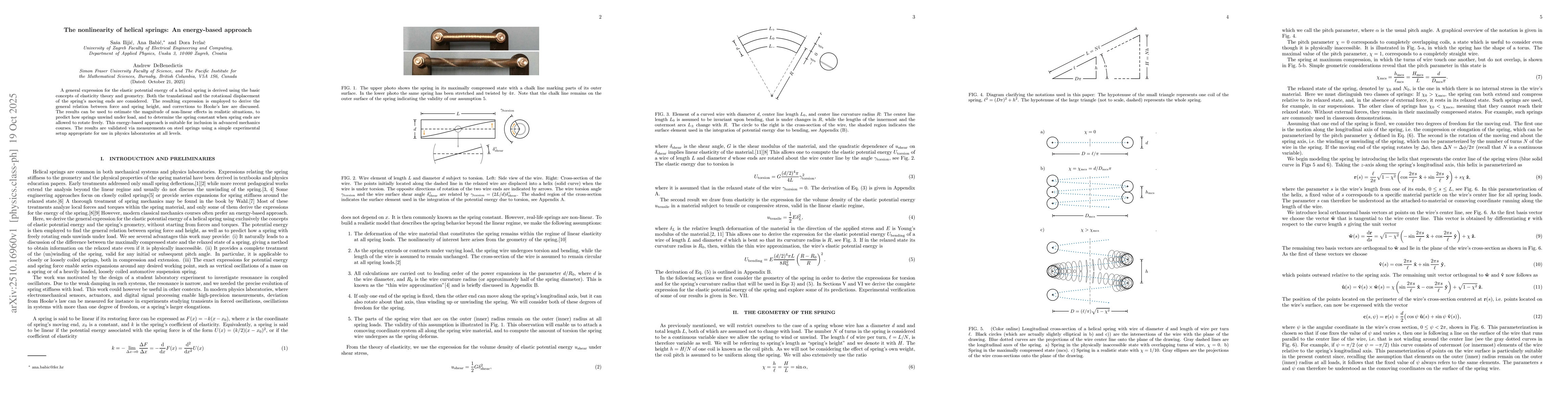 Thumbnail for The nonlinearity of helical springs: An energy-based approach