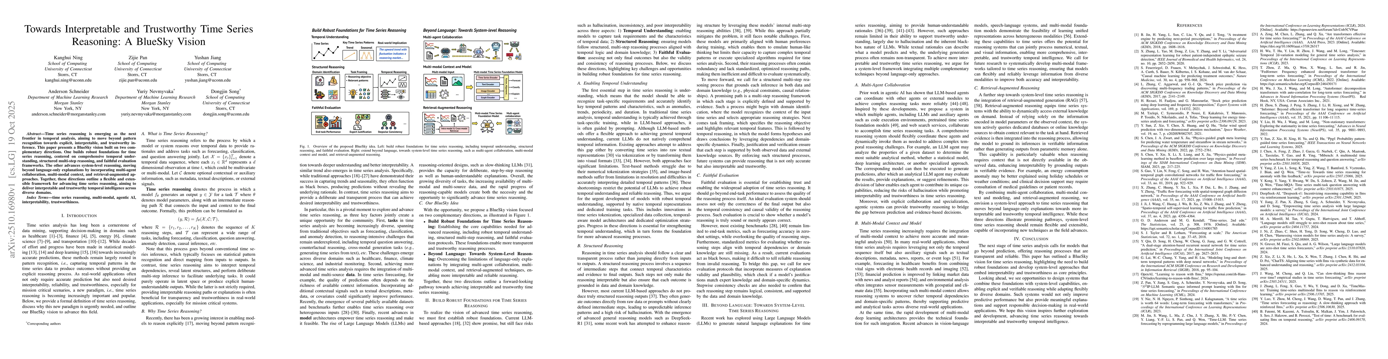 Thumbnail for Towards Interpretable and Trustworthy Time Series Reasoning: A BlueSky
  Vision