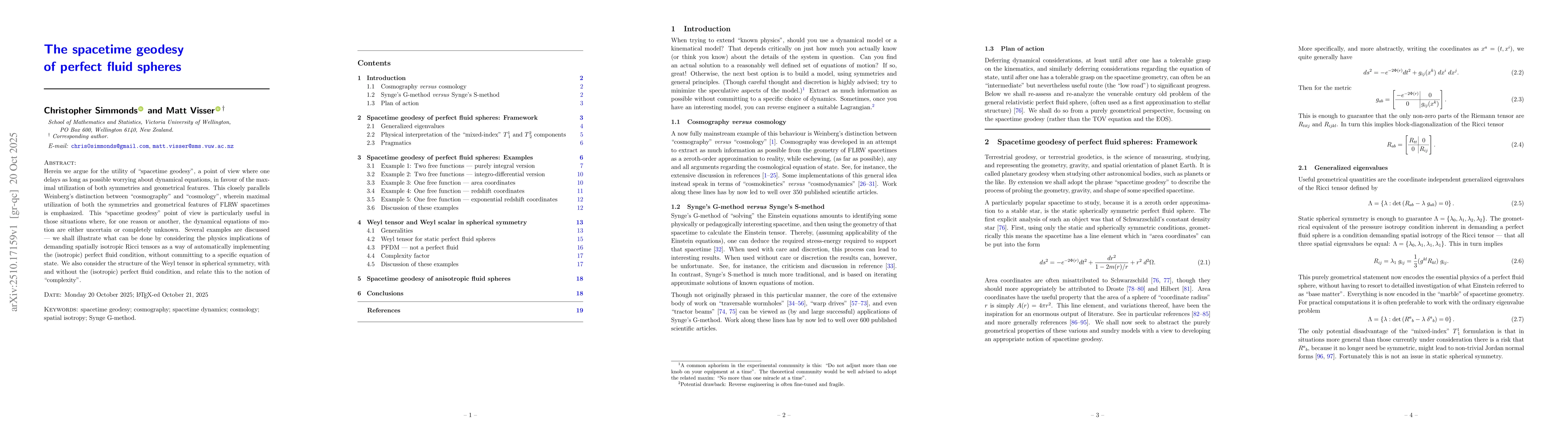 Thumbnail for The spacetime geodesy of perfect fluid spheres
