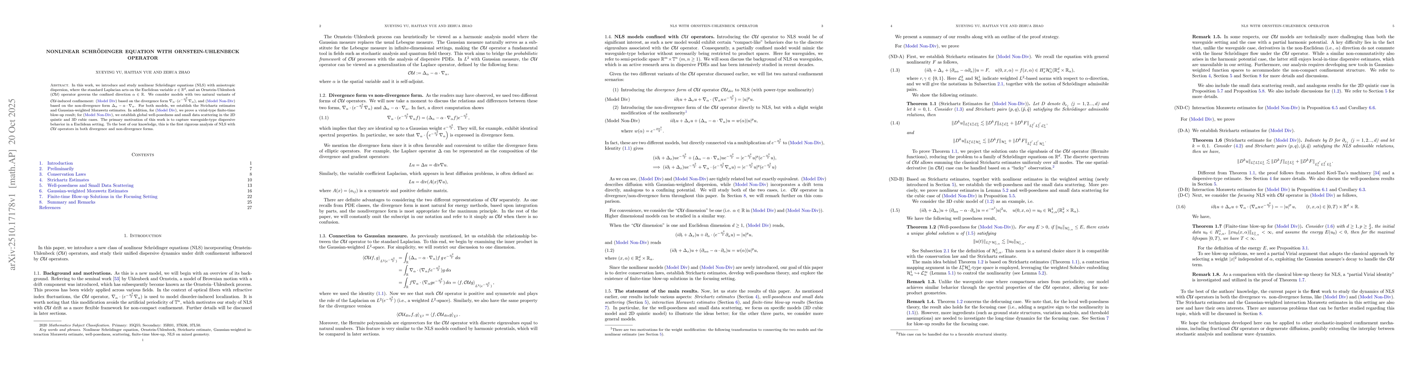 Thumbnail for Nonlinear Schrödinger equation with Ornstein-Uhlenbeck operator