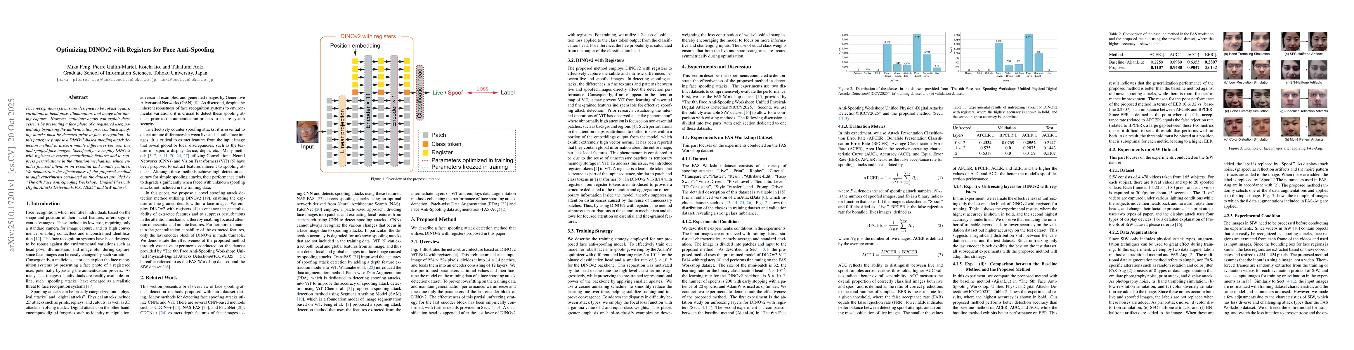 Thumbnail for Optimizing DINOv2 with Registers for Face Anti-Spoofing