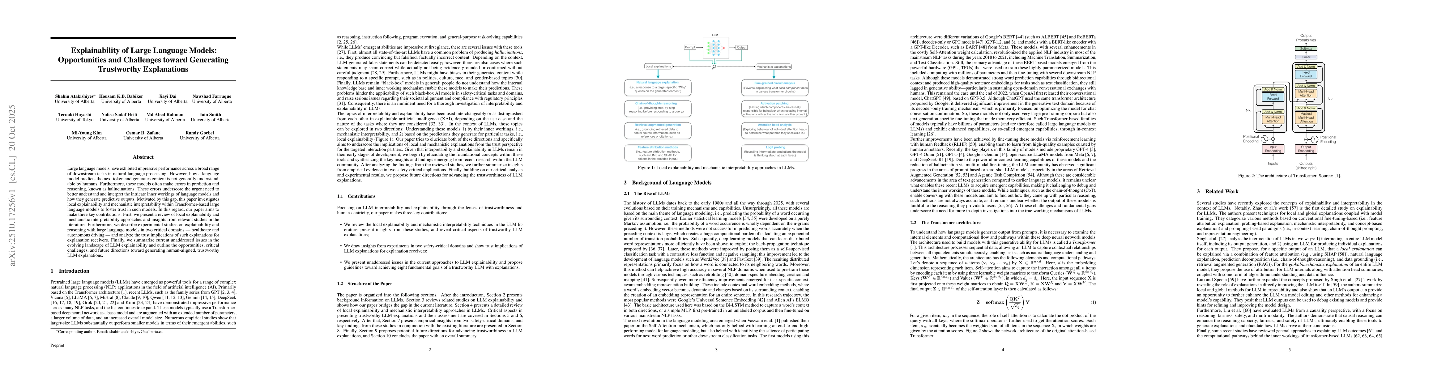 Thumbnail for Explainability of Large Language Models: Opportunities and Challenges
  toward Generating Trustworthy Explanations