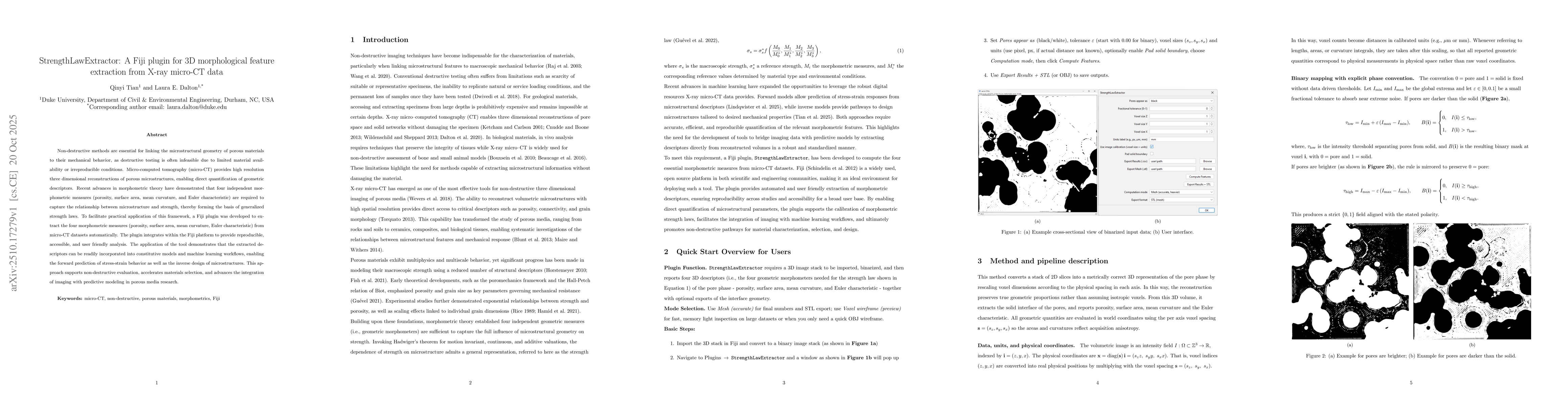 Thumbnail for StrengthLawExtractor: A Fiji plugin for 3D morphological feature
  extraction from X-ray micro-CT data