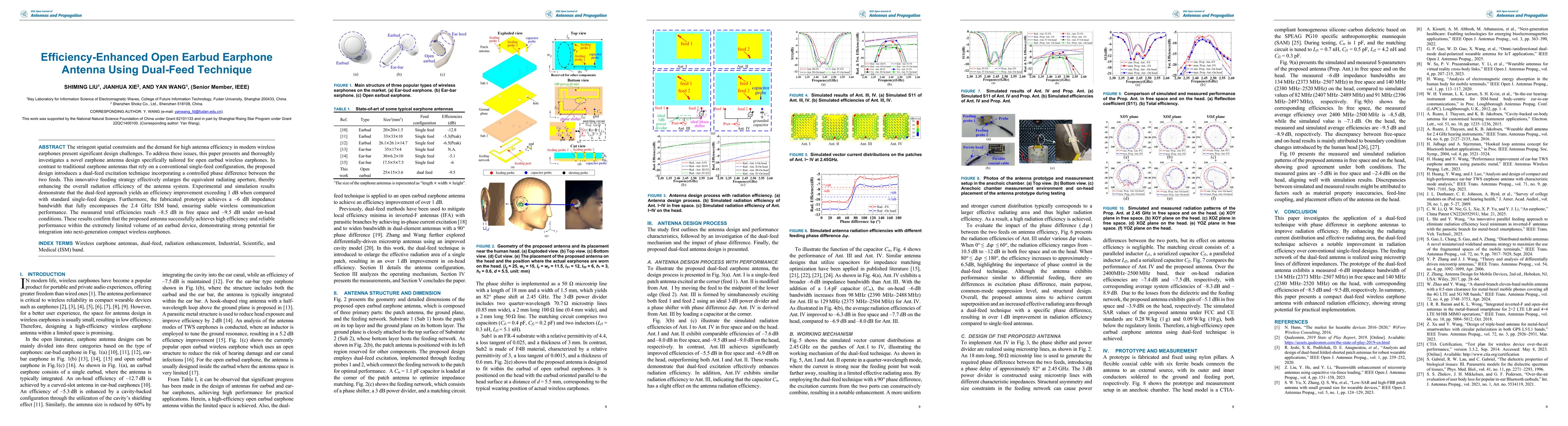 Thumbnail for Efficiency-Enhanced Open Earbud Earphone Antenna Using Dual-Feed
  Technique