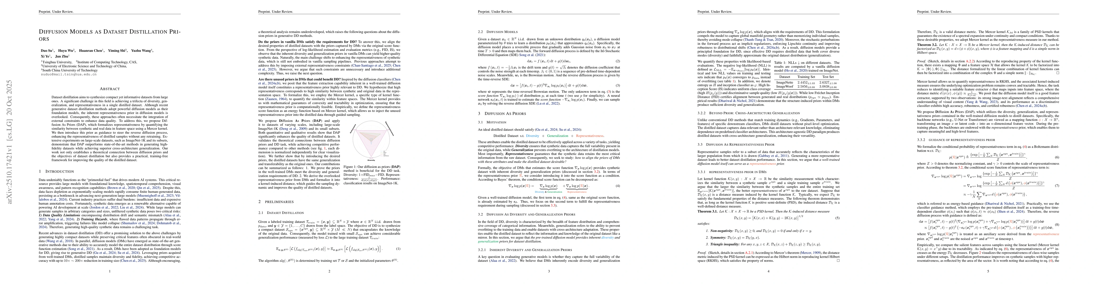 Thumbnail for Diffusion Models as Dataset Distillation Priors