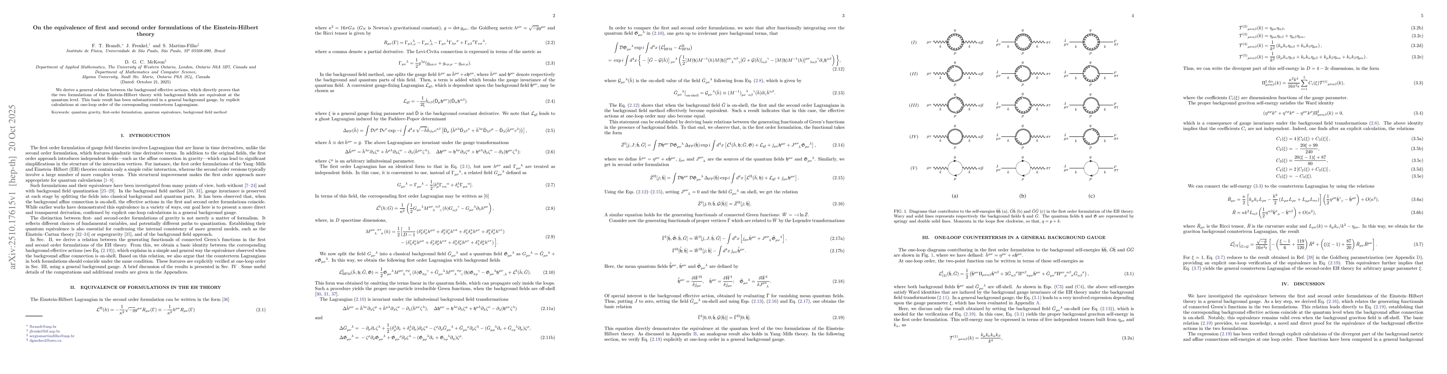 Thumbnail for On the equivalence of first and second order formulations of the
  Einstein-Hilbert theory
