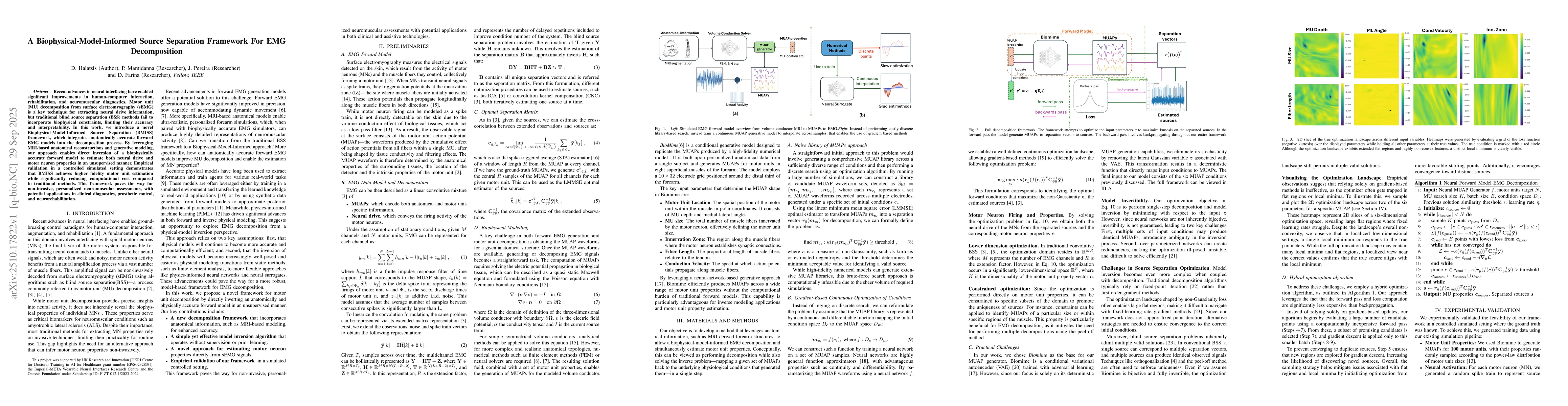 Thumbnail for A Biophysical-Model-Informed Source Separation Framework For EMG
  Decomposition