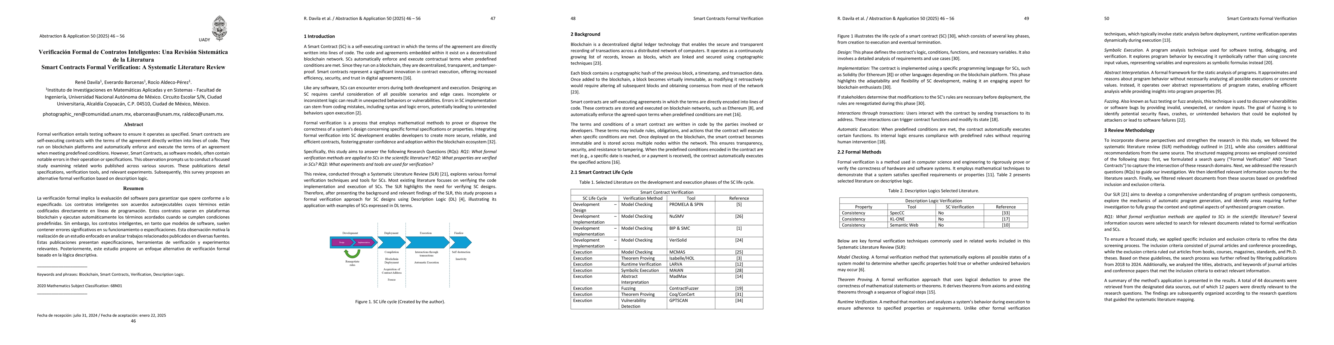 Thumbnail for Smart Contracts Formal Verification: A Systematic Literature Review