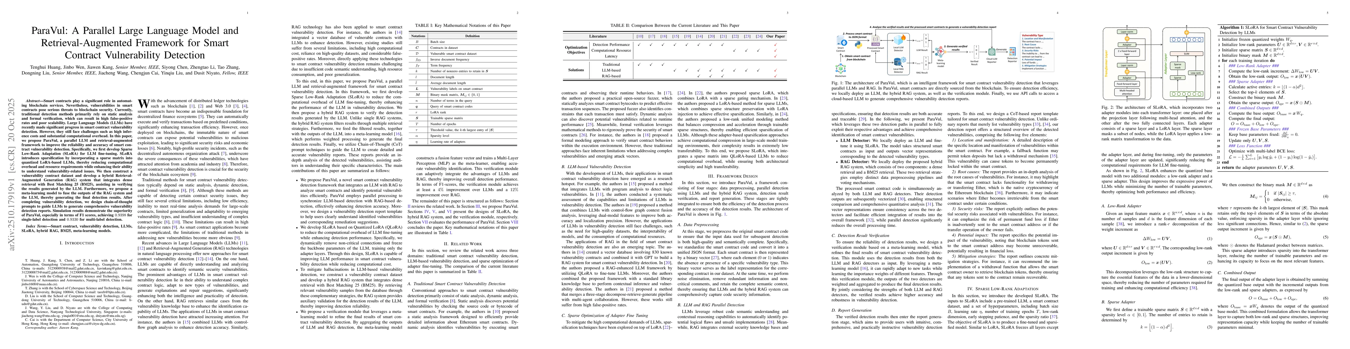 Thumbnail for ParaVul: A Parallel Large Language Model and Retrieval-Augmented
  Framework for Smart Contract Vulnerability Detection
