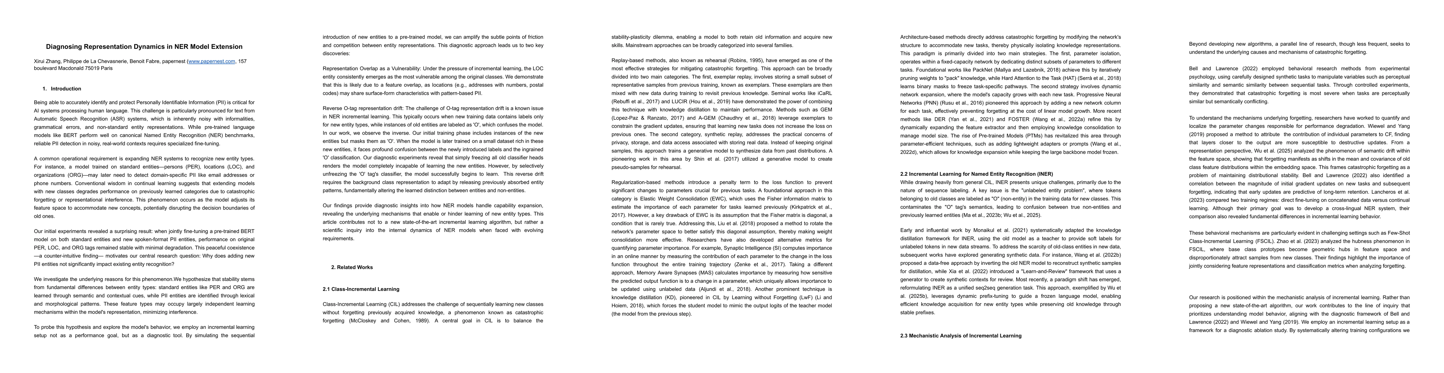 Thumbnail for Diagnosing Representation Dynamics in NER Model Extension