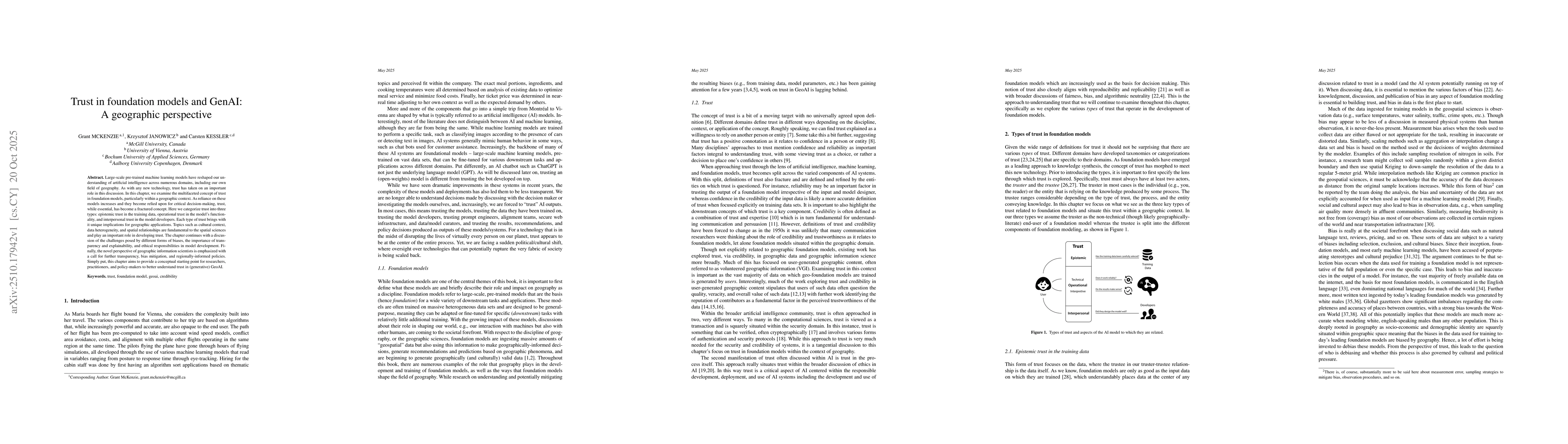 Thumbnail for Trust in foundation models and GenAI: A geographic perspective