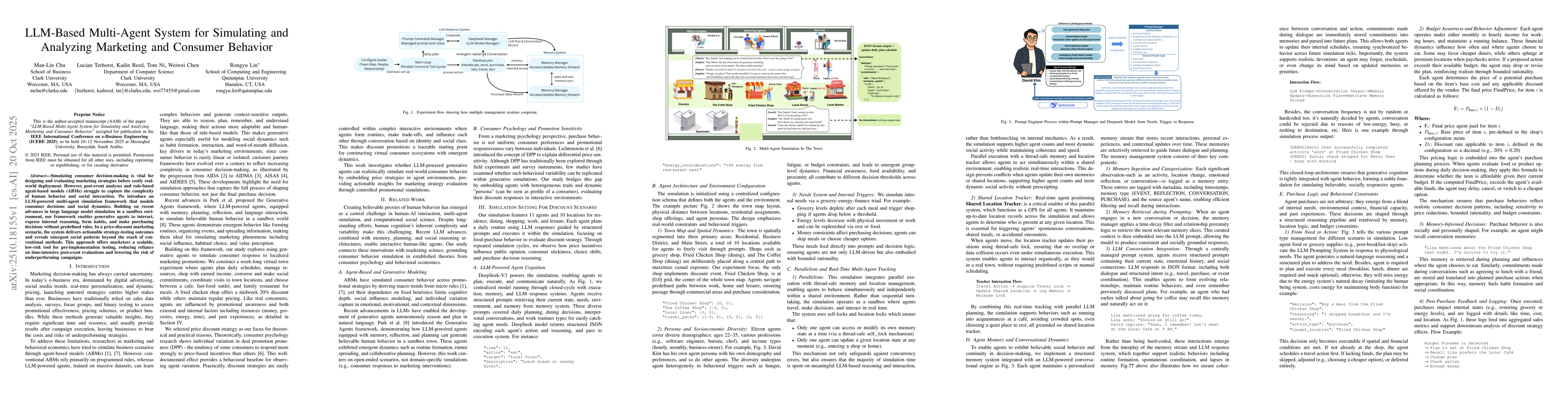 Thumbnail for LLM-Based Multi-Agent System for Simulating and Analyzing Marketing and
  Consumer Behavior