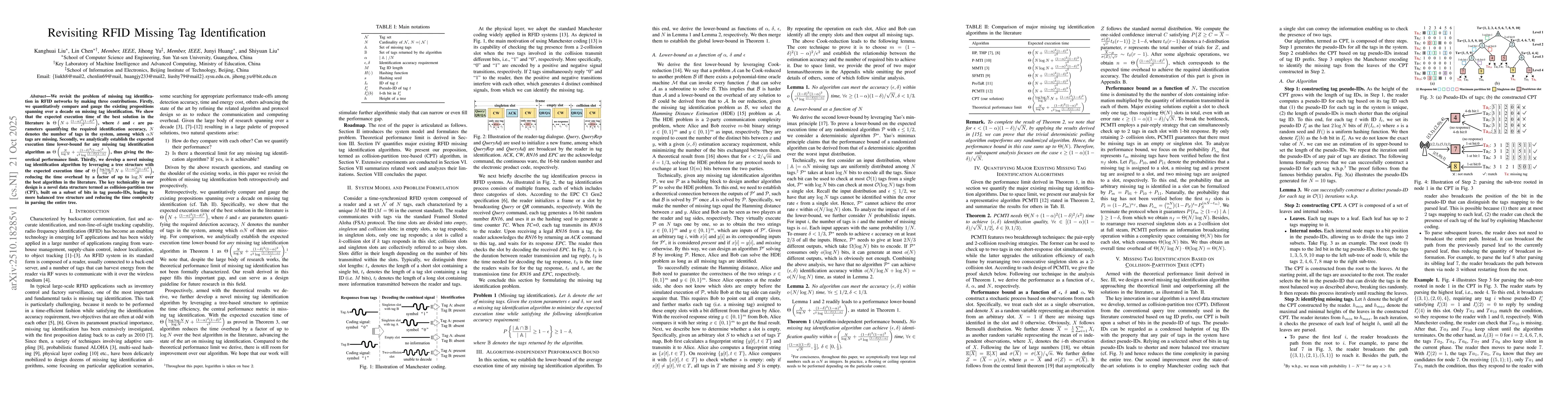Thumbnail for Revisiting RFID Missing Tag Identification