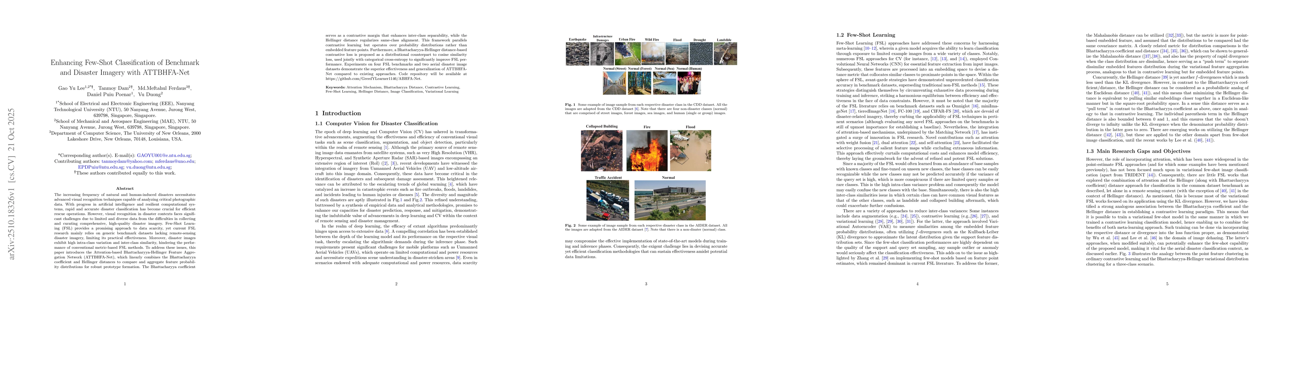 Thumbnail for Enhancing Few-Shot Classification of Benchmark and Disaster Imagery with
  ATTBHFA-Net