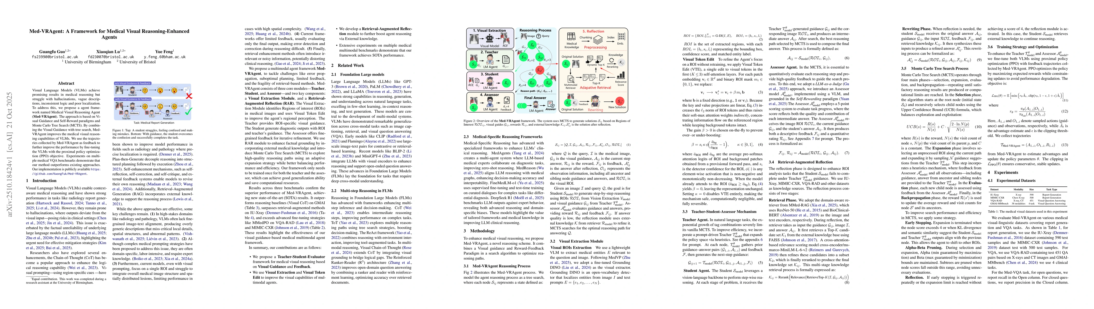 Thumbnail for Med-VRAgent: A Framework for Medical Visual Reasoning-Enhanced Agents