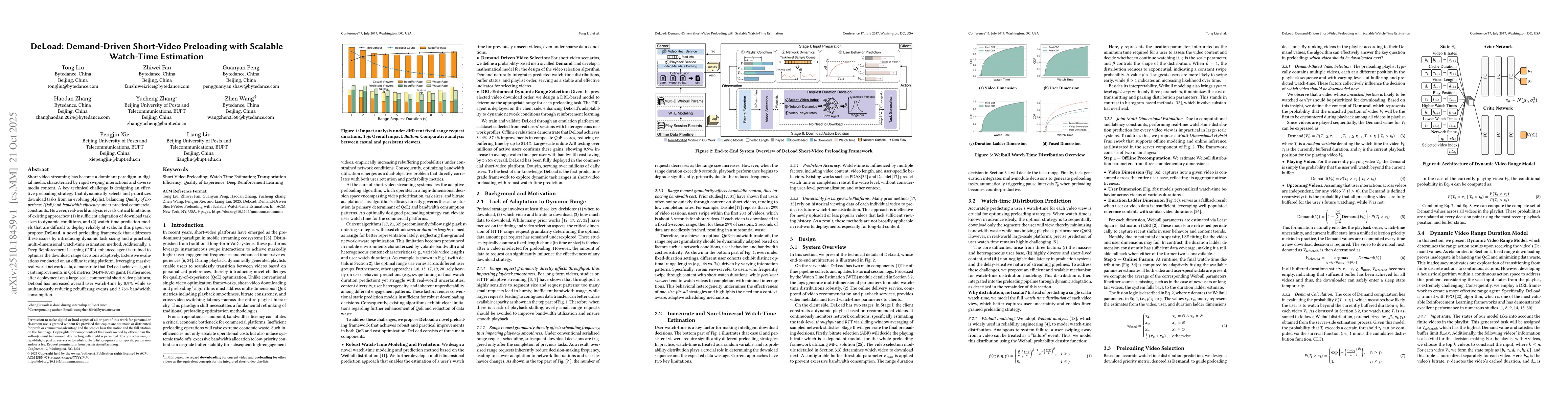 Thumbnail for DeLoad: Demand-Driven Short-Video Preloading with Scalable Watch-Time
  Estimation