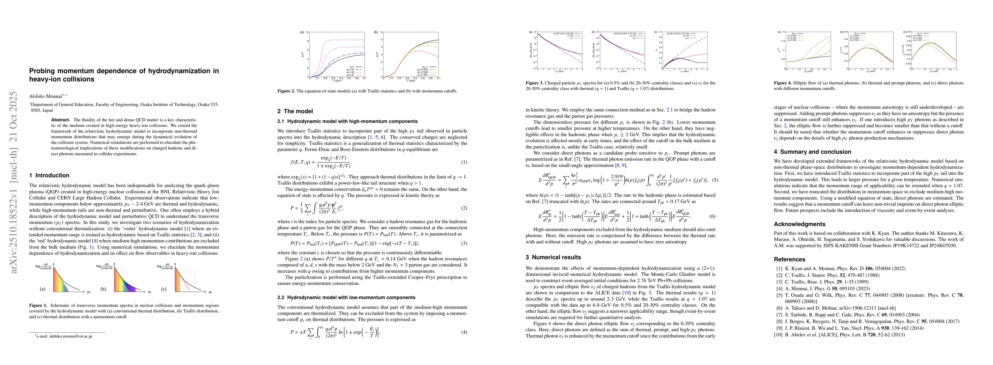 Thumbnail for Probing momentum dependence of hydrodynamization in heavy-ion collisions