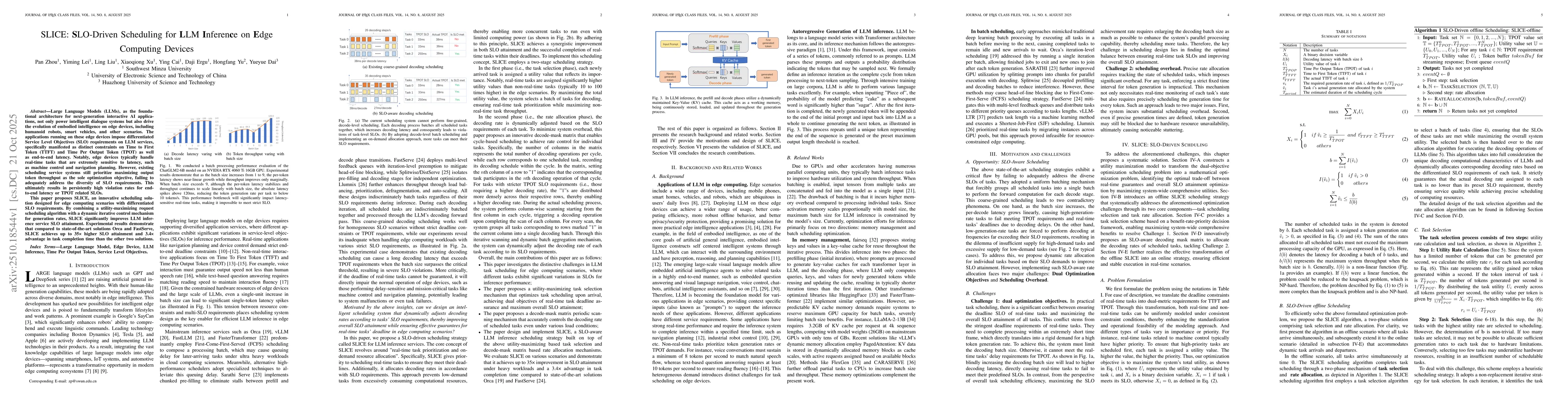 Thumbnail for SLICE: SLO-Driven Scheduling for LLM Inference on Edge Computing Devices