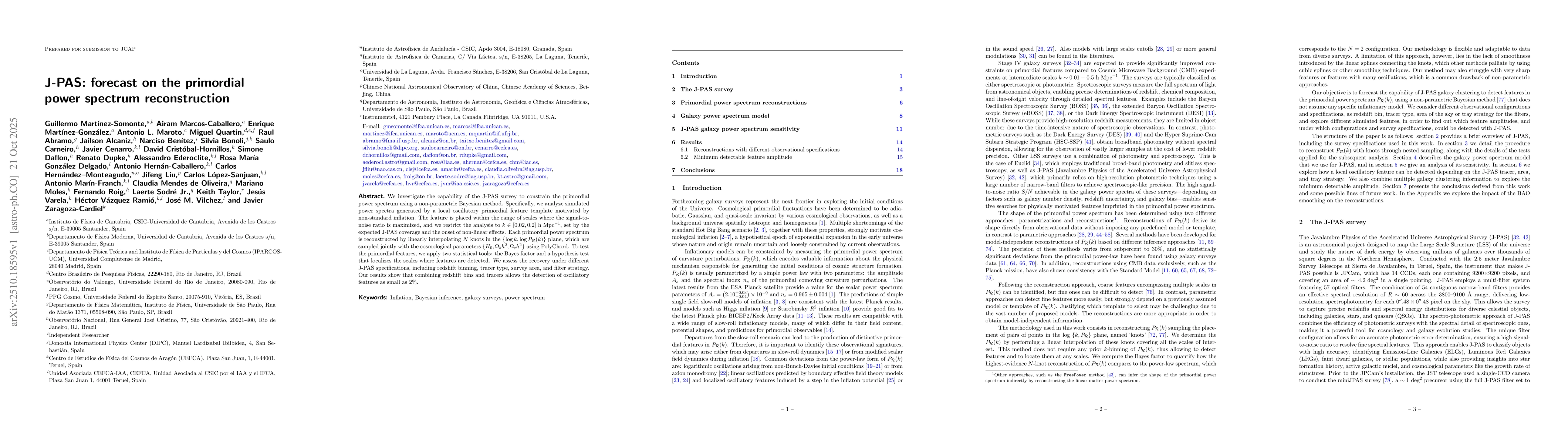 Thumbnail for J-PAS: forecast on the primordial power spectrum reconstruction