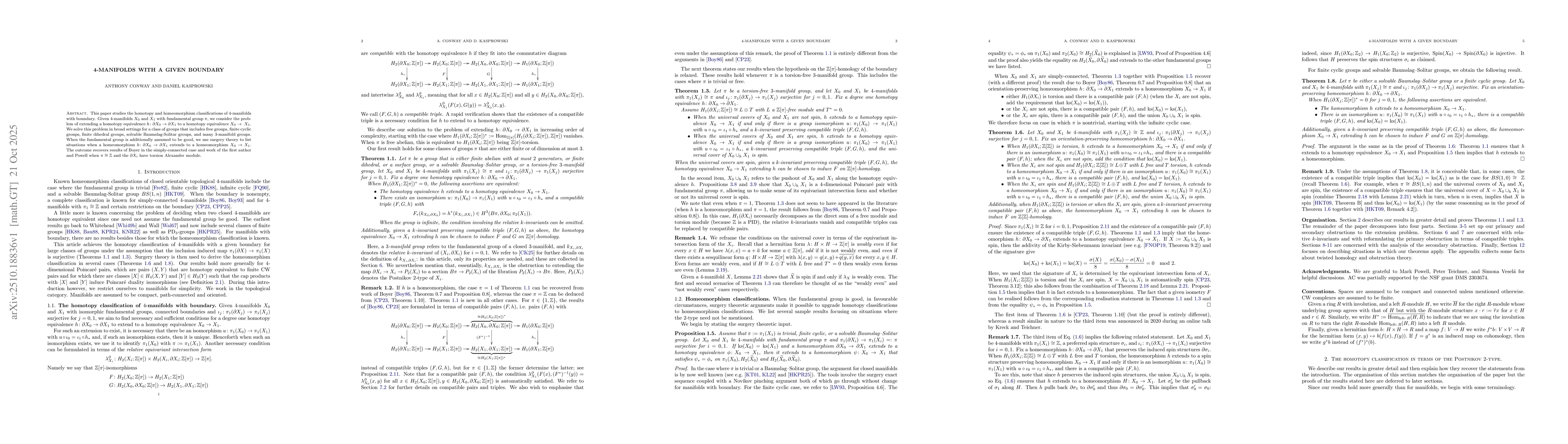Thumbnail for 4-manifolds with a given boundary