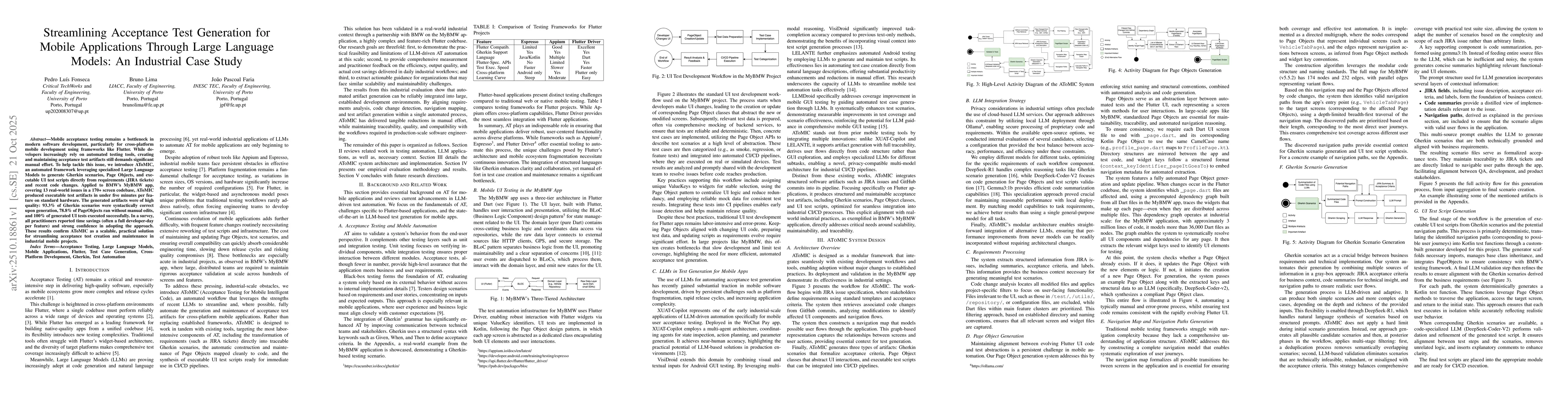 Thumbnail for Streamlining Acceptance Test Generation for Mobile Applications Through
  Large Language Models: An Industrial Case Study