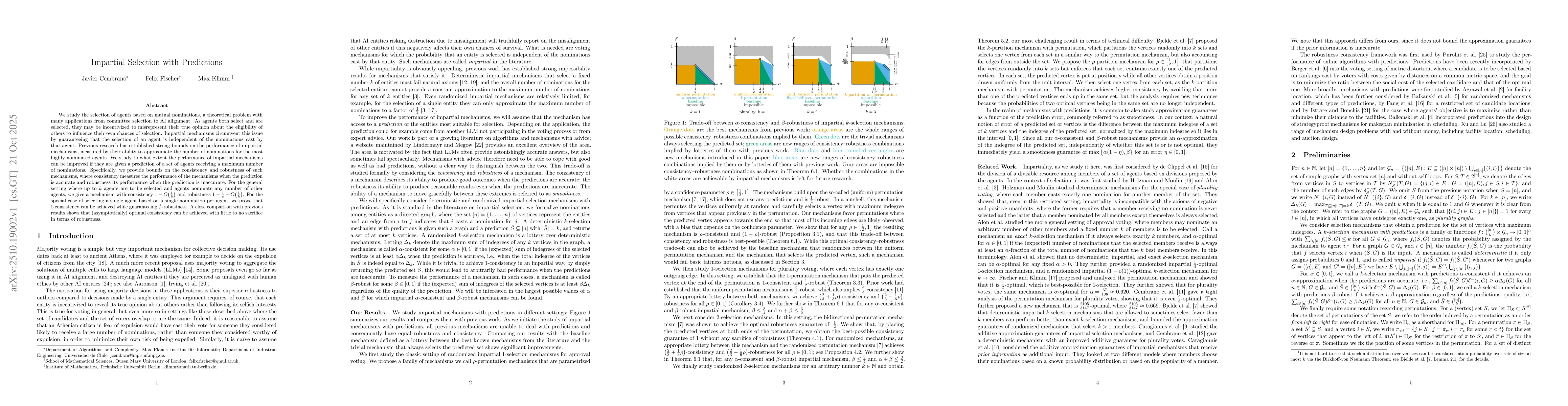 Thumbnail for Impartial Selection with Predictions