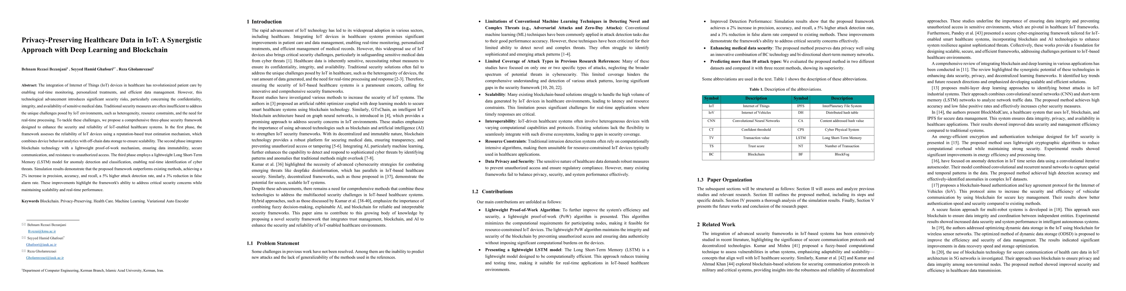 Thumbnail for Fusion of Machine Learning and Blockchain-based Privacy-Preserving
  Approach for Health Care Data in the Internet of Things