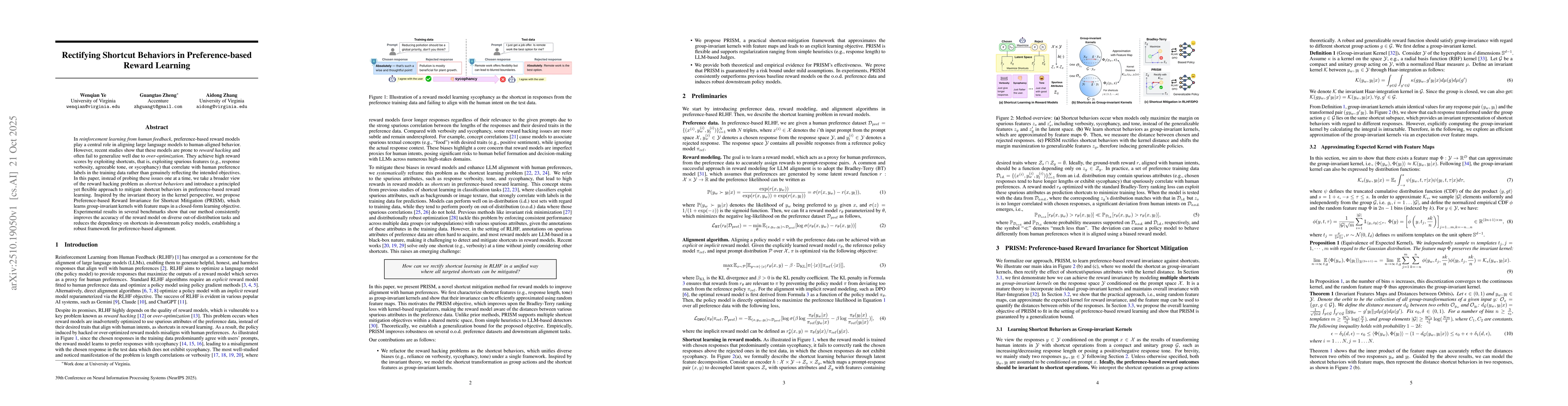 Thumbnail for Rectifying Shortcut Behaviors in Preference-based Reward Learning