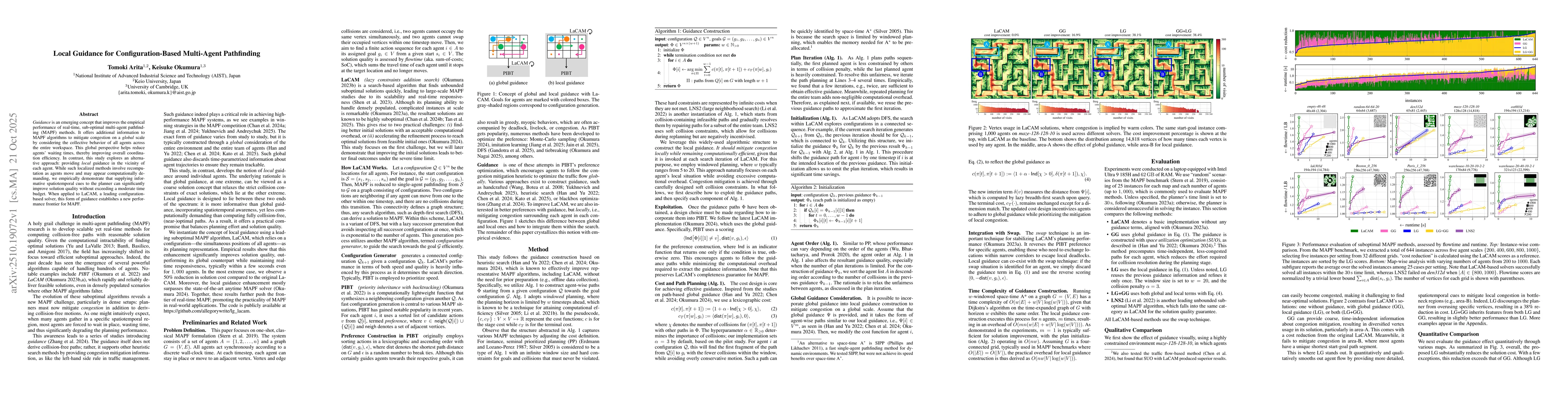 Thumbnail for Local Guidance for Configuration-Based Multi-Agent Pathfinding