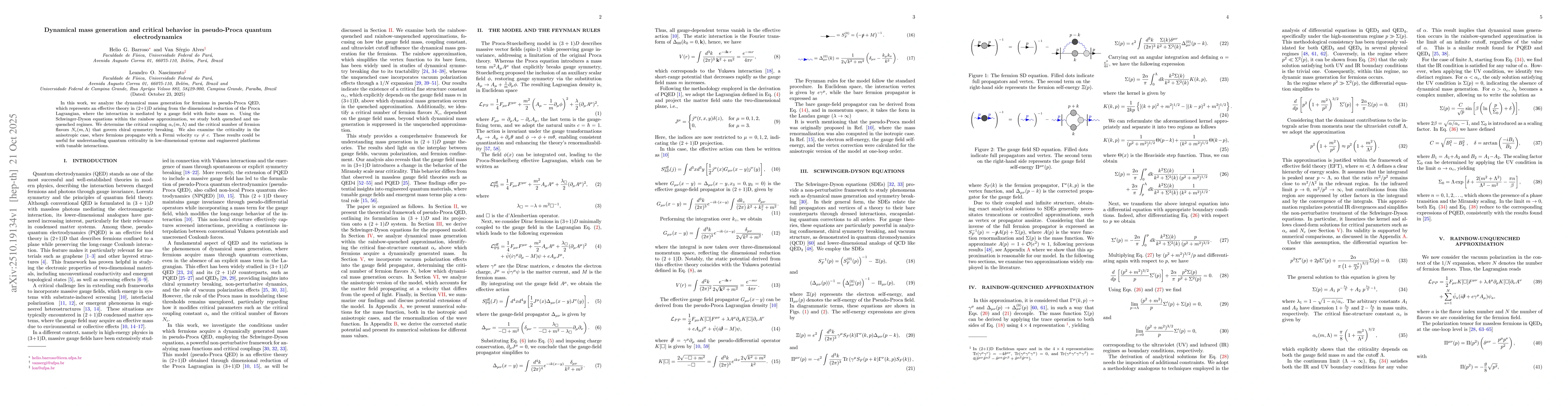 Thumbnail for Dynamical mass generation and critical behavior in pseudo-Proca quantum
  electrodynamics