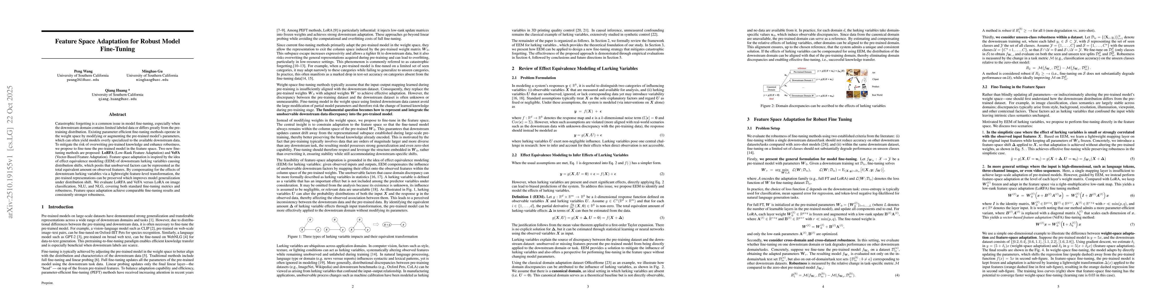 Thumbnail for Feature Space Adaptation for Robust Model Fine-Tuning