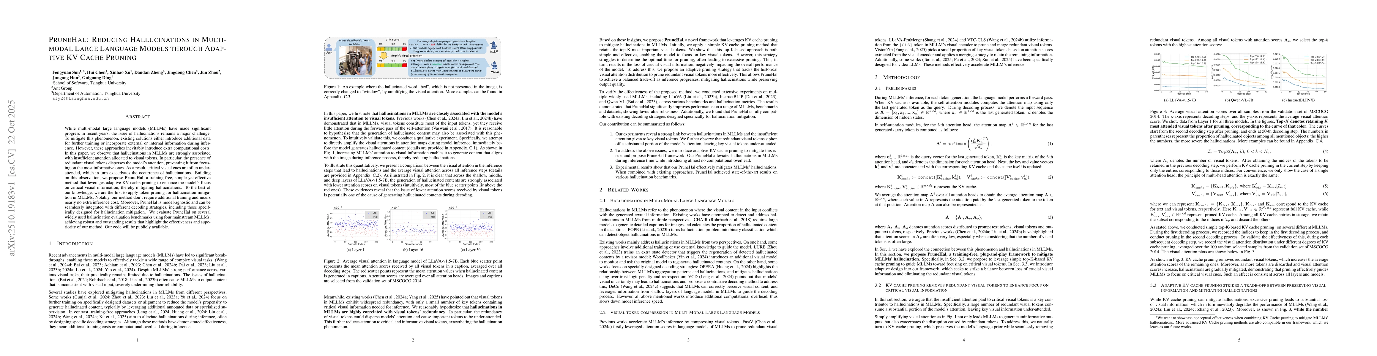 Thumbnail for PruneHal: Reducing Hallucinations in Multi-modal Large Language Models
  through Adaptive KV Cache Pruning