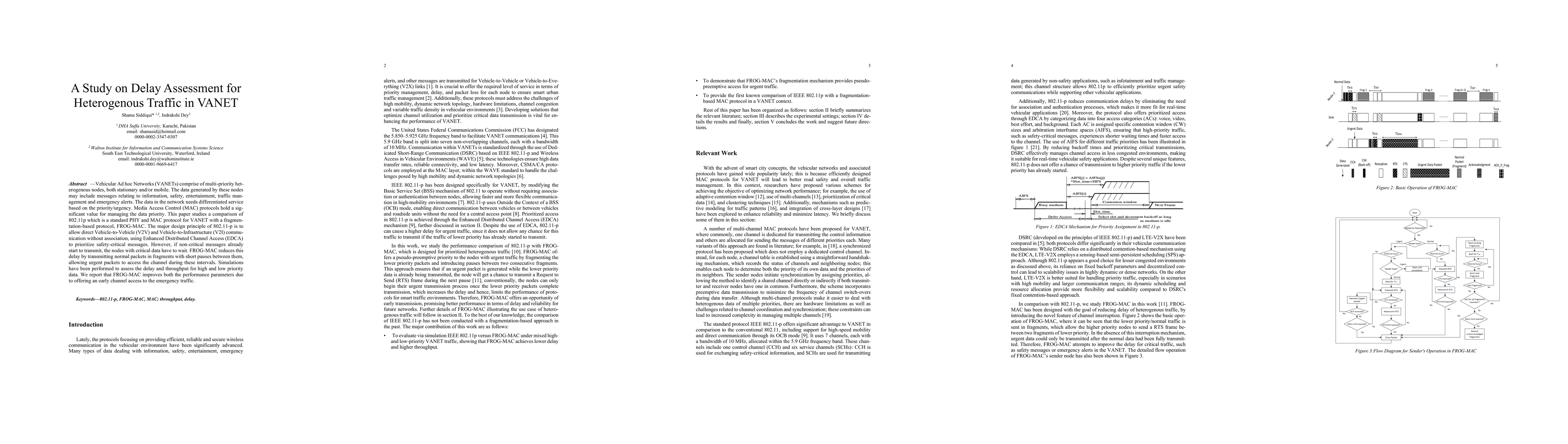 Thumbnail for A Study on Delay Assessment for Heterogenous Traffic in VANET