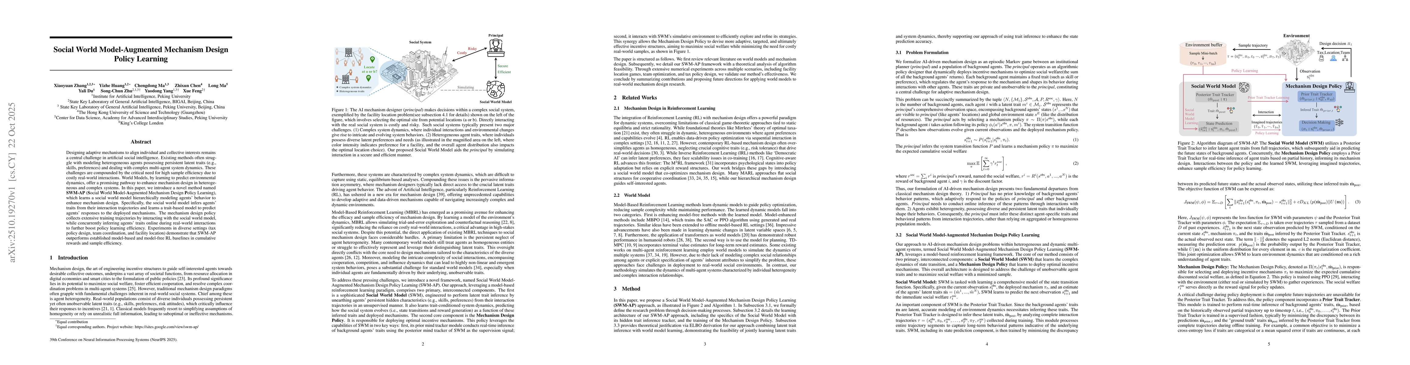 Thumbnail for Social World Model-Augmented Mechanism Design Policy Learning