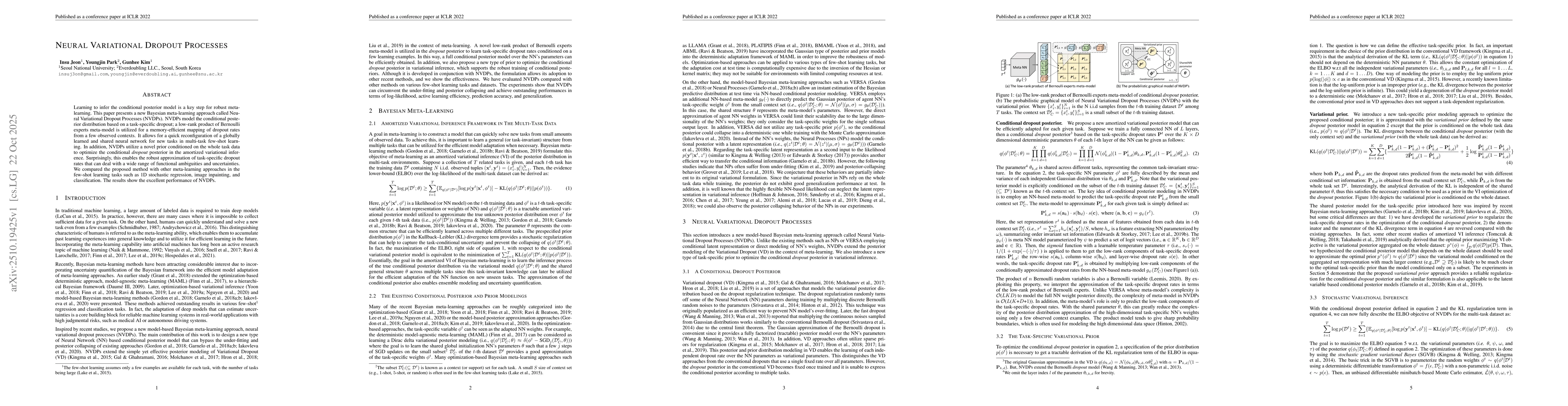 Thumbnail for Neural Variational Dropout Processes